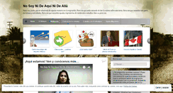 Desktop Screenshot of nosoynideaquinidealla.wordpress.com