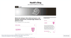 Desktop Screenshot of nautili.wordpress.com