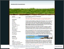 Tablet Screenshot of enchantingchallenge.wordpress.com