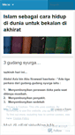 Mobile Screenshot of mylifeis4islam.wordpress.com