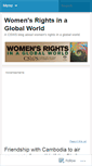 Mobile Screenshot of cswswomensrights.wordpress.com