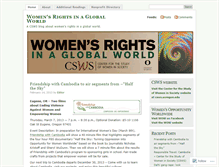 Tablet Screenshot of cswswomensrights.wordpress.com