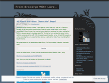 Tablet Screenshot of frombkwithlove.wordpress.com
