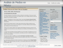 Tablet Screenshot of mediosenanalisis.wordpress.com