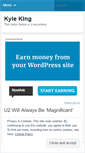 Mobile Screenshot of kylechristopherking.wordpress.com