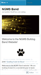 Mobile Screenshot of ngmsband.wordpress.com