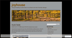 Desktop Screenshot of joyhouse.wordpress.com