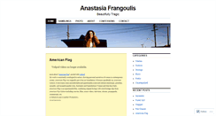 Desktop Screenshot of anastasiafrangoulis.wordpress.com