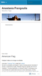 Mobile Screenshot of anastasiafrangoulis.wordpress.com