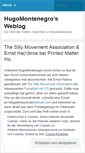 Mobile Screenshot of hugomontenegro.wordpress.com