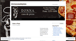 Desktop Screenshot of donnacasadepizza.wordpress.com