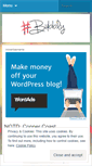 Mobile Screenshot of hashtagbubbly.wordpress.com