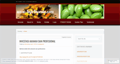 Desktop Screenshot of infoinvesta.wordpress.com