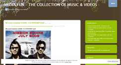 Desktop Screenshot of mediafun.wordpress.com