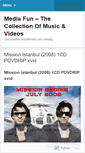 Mobile Screenshot of mediafun.wordpress.com