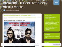 Tablet Screenshot of mediafun.wordpress.com