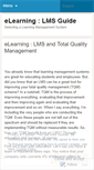 Mobile Screenshot of elearningguide.wordpress.com