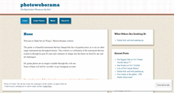 Desktop Screenshot of photoweborama.wordpress.com