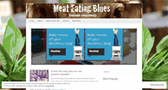 Desktop Screenshot of meateatingblues.wordpress.com