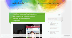 Desktop Screenshot of mytechpub.wordpress.com