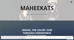 Desktop Screenshot of maheekat.wordpress.com