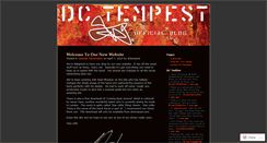 Desktop Screenshot of dctempest.wordpress.com