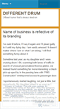 Mobile Screenshot of diffdrum.wordpress.com