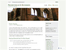 Tablet Screenshot of covenanters.wordpress.com