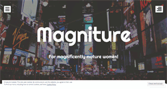 Desktop Screenshot of magniture.wordpress.com