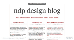 Desktop Screenshot of ndpdesign.wordpress.com