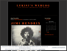 Tablet Screenshot of luki93.wordpress.com