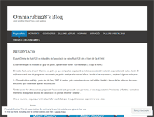 Tablet Screenshot of omniarubi128.wordpress.com