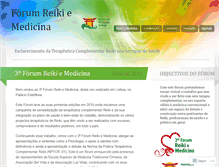 Tablet Screenshot of forumreikiemedicina.wordpress.com