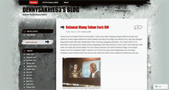 Desktop Screenshot of dennysakrie63.wordpress.com