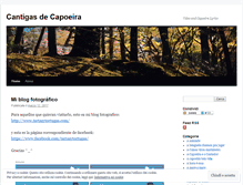 Tablet Screenshot of capoeiradb.wordpress.com