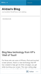 Mobile Screenshot of aiidaa.wordpress.com