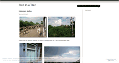 Desktop Screenshot of freeasatree.wordpress.com