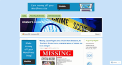Desktop Screenshot of mylifeofcrime.wordpress.com