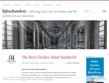 Tablet Screenshot of lifeschoolers.wordpress.com
