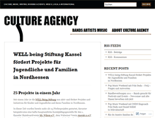 Tablet Screenshot of cultureagency.wordpress.com