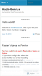 Mobile Screenshot of hackspc.wordpress.com