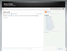 Tablet Screenshot of hackspc.wordpress.com