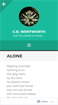 Mobile Screenshot of cbwentworth.wordpress.com