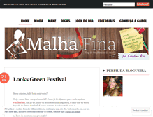 Tablet Screenshot of blogmalhafina.wordpress.com