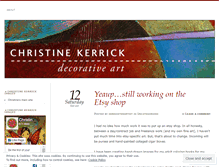 Tablet Screenshot of kerrickterartist.wordpress.com