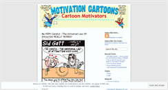 Desktop Screenshot of motivationalcartoons.wordpress.com