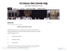 Tablet Screenshot of hjharunseh.wordpress.com