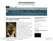 Tablet Screenshot of erieentertainment.wordpress.com