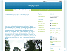 Tablet Screenshot of bullpupbyte.wordpress.com