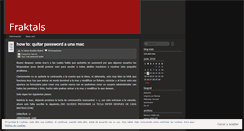 Desktop Screenshot of fraktals.wordpress.com